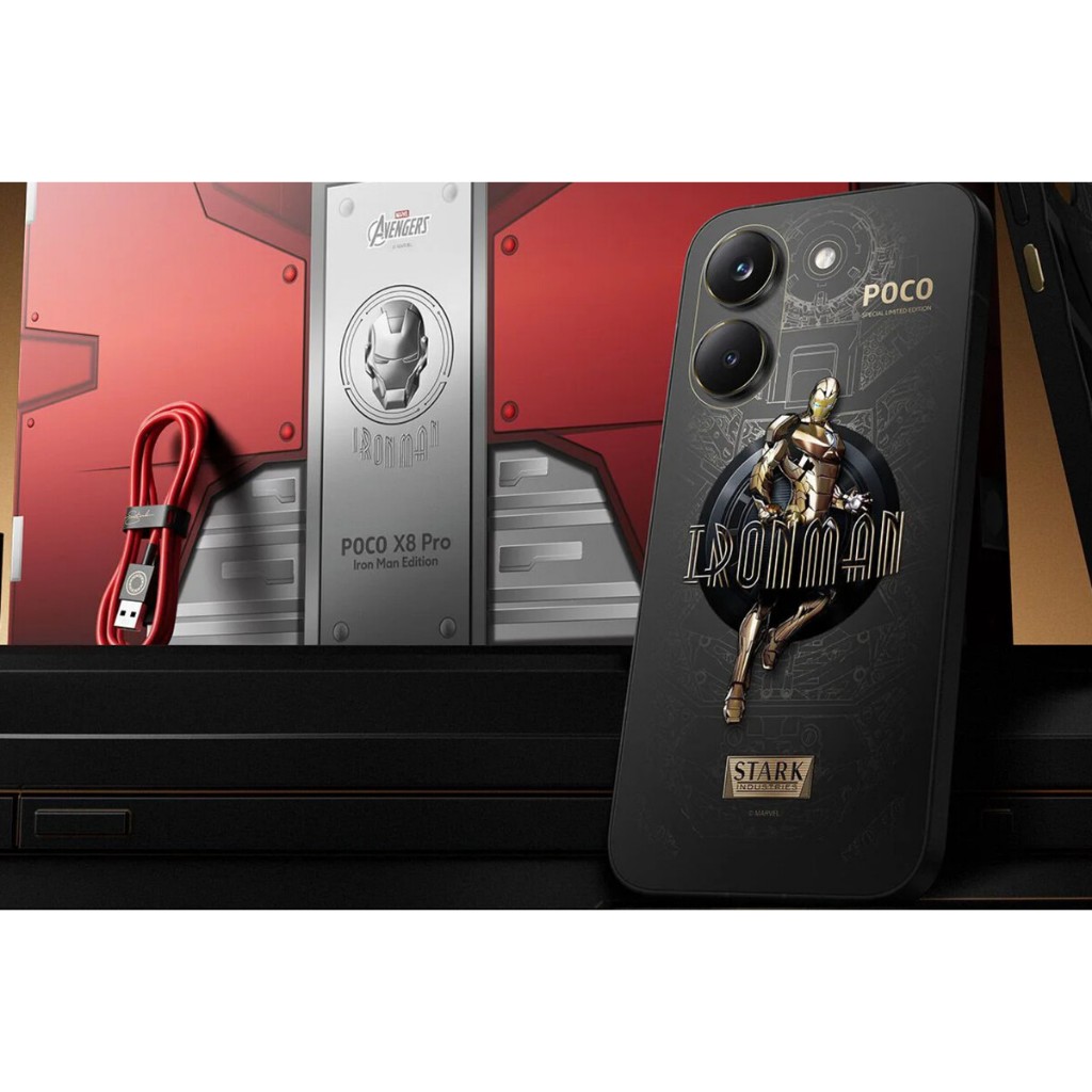 Celular Xaiomi POCO X8 pro Iron Man Edition 512GB / 256GB 12RAM