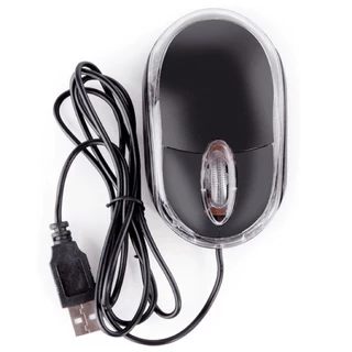 Mouse Mini Com Fio USB 1.200dpi Óptico Para Computador Notebook