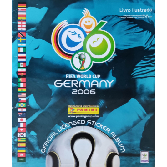 Álbum Copa Fifa World Cup - Germany 2006 | Shopee Brasil