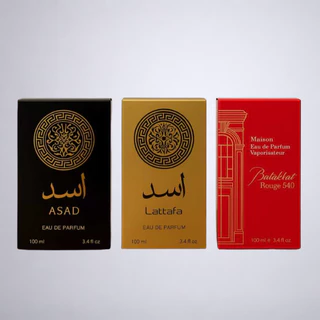 Kit 3 Perfumes Árabes Masculinos Amadeirados 100ml Alta Fixação Importados