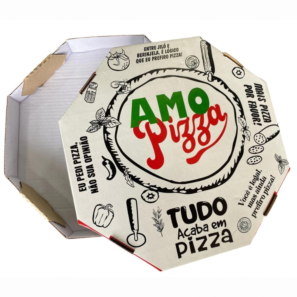 CAIXA DE PIZZA BROTO 25CM - 25 UNIDADES | Shopee Brasil