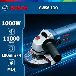 Esmerilhadeira Angular BOSCH 1000W Profissional Lixadeira Elétrica Moedor de ângulo Serra Elétrica