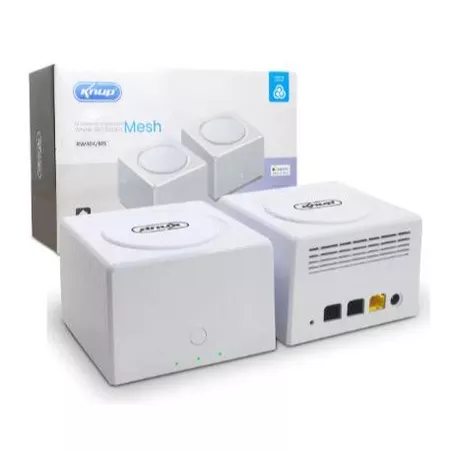 Kit Roteador E Repetidor Mesh Gigabit 1900 Mbps Wi fi 5ghz