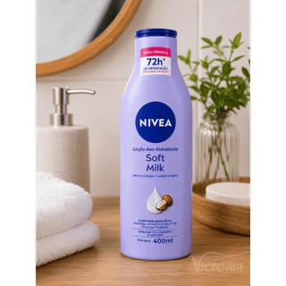 Loção Hidratante Nivea Soft Milk 400ml