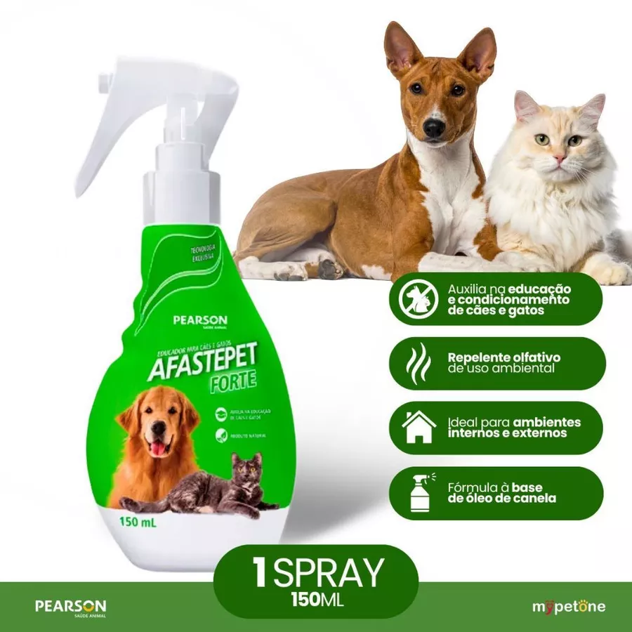 mall inline badgeAfaste Pet Forte Spray Educador Pearson para Cães e Gatos - 150 mL