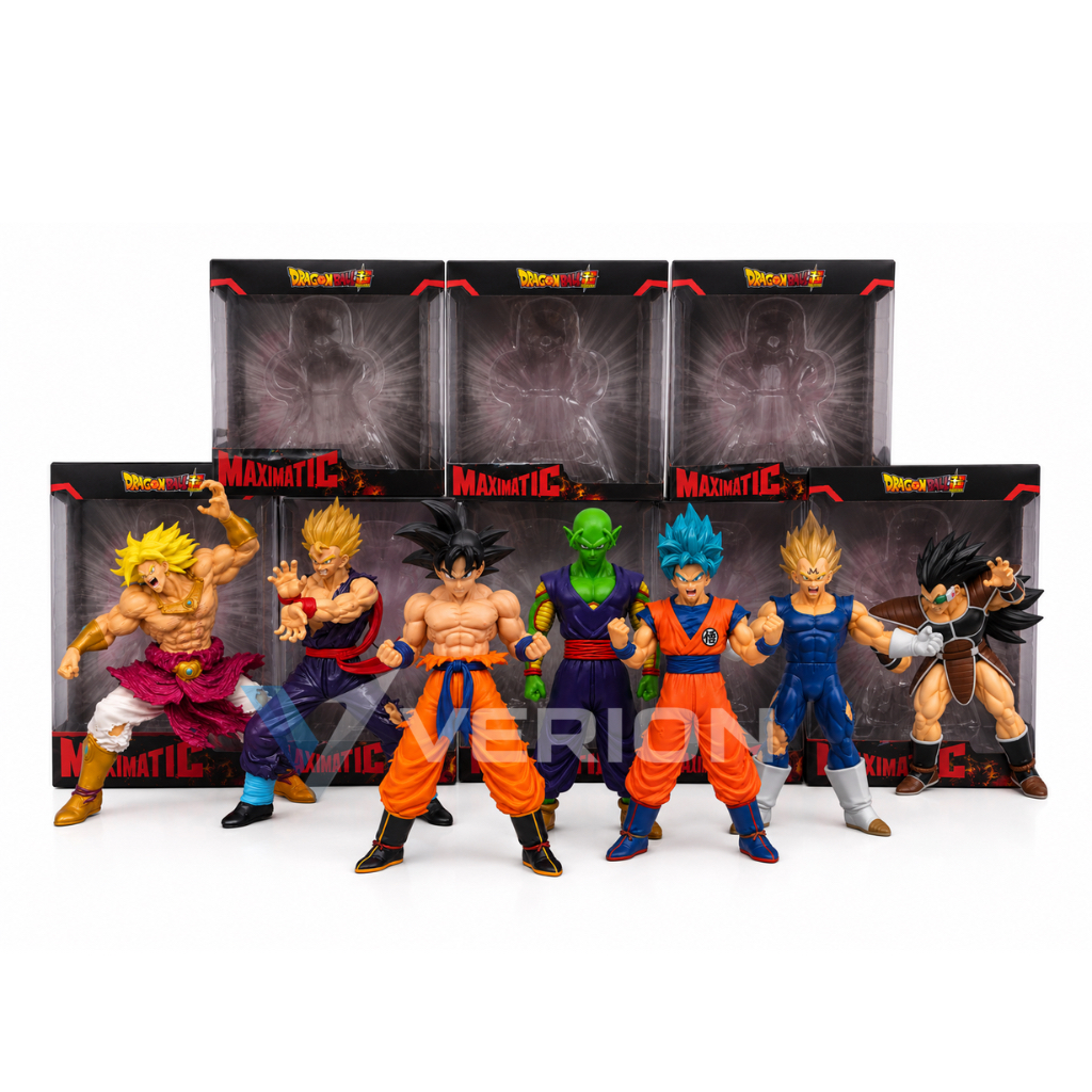 Action Figure Dragon Ball Z 20cm Colecionável com Caixa Goku