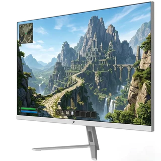 Monitor Gamer SuperFrame Crystal, 27 Pol, RGB, Quad HD, Fast IPS, 1ms 200Hz, FreeSync/G-Sync, Branco