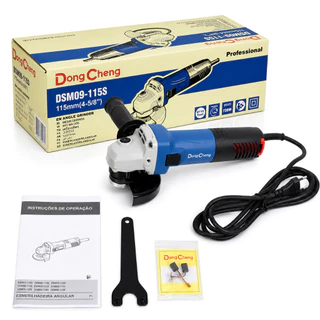 Esmerilhadeira Angular Dong Cheng 800W 4.1/2 115mm DSM09-115S 220V Profissional