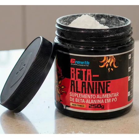 Suplemento Beta Alanina 250g Sem Sabor Em Pó 100 Autêntico Original e com Nota Fiscal