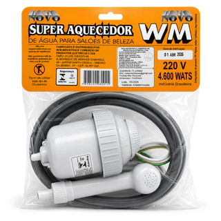 Aquecedor WM O Mais Usado Pelos Profissionais De Pet Shop Lavatório 220v