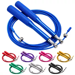Corda Pular Aço 3m Rolamento Speed Profissional