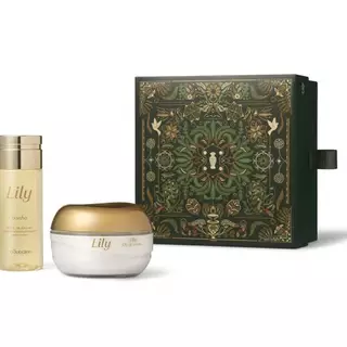 Kit Lily O Boticário – Creme Acetinado 250g + Fragrância 150ml