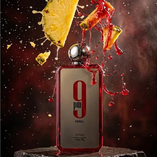 Afnan 9PM Rebel Eau de Parfum 100ml - Aromático Frutado Unissex