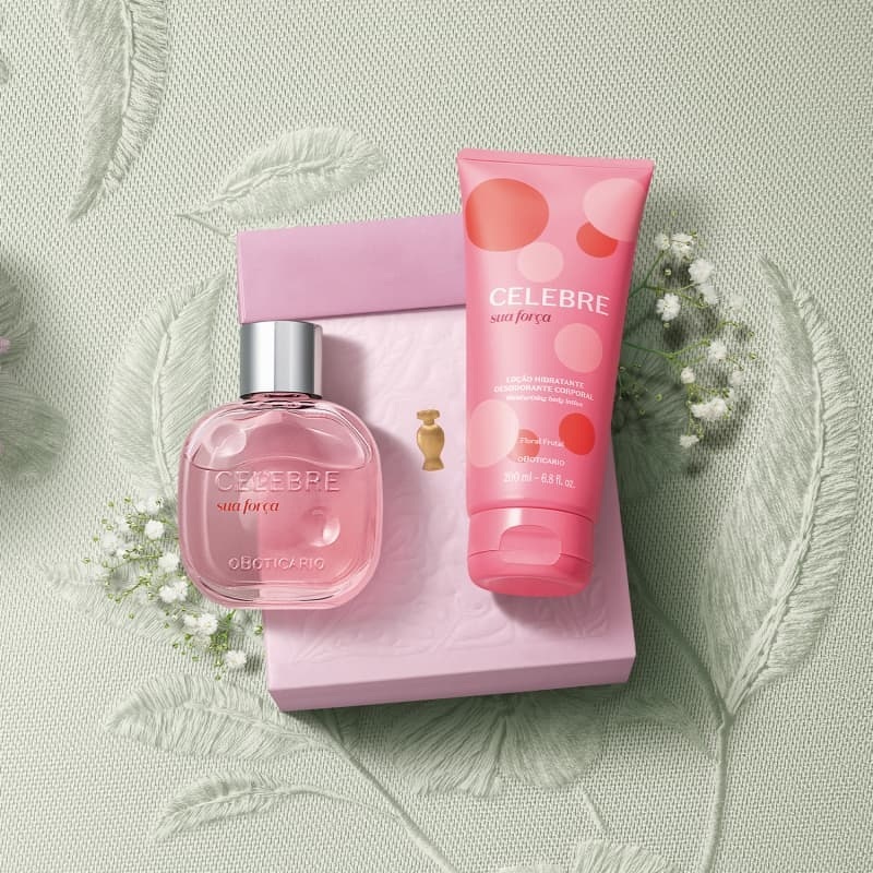 Kit Celebre sua Força Colônia 100 ML + Hidratante 200 ML em Oferta na Shopee