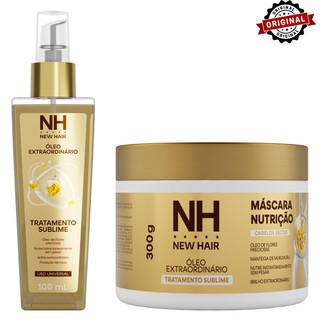 Kit New Hair: óleo extraordinário 100 ml + máscara 300 g