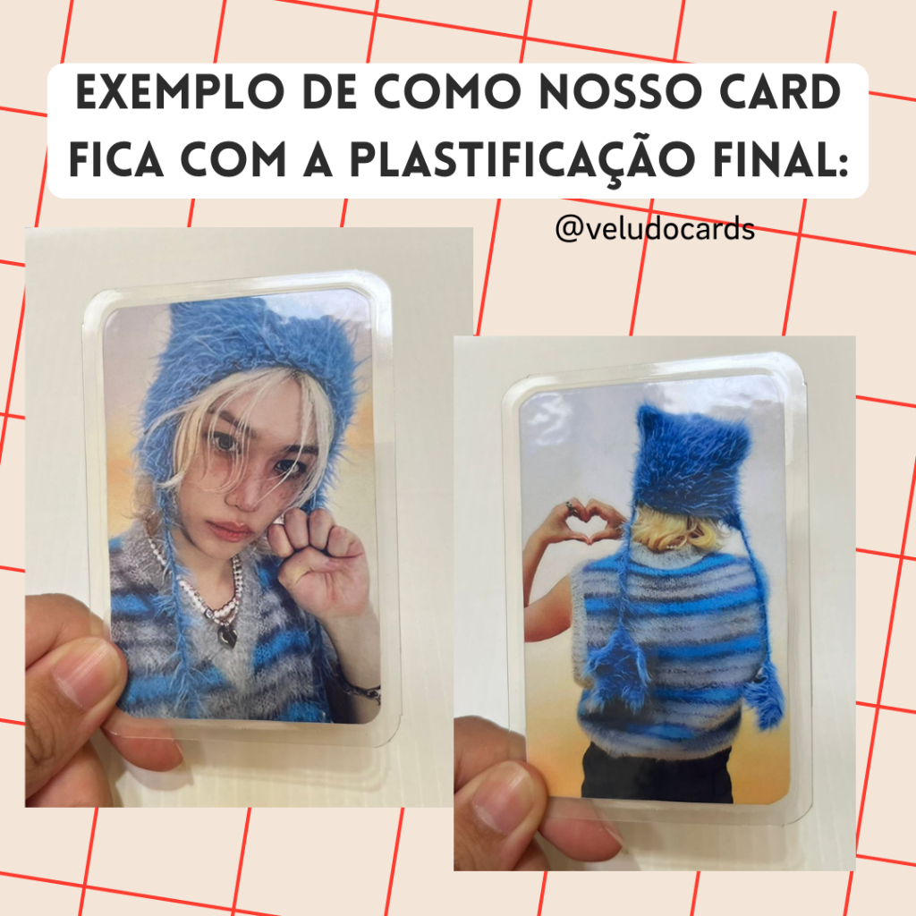 Kit 7 Photocards BTS Arirang Fanmade Frente e Verso Plastificado
