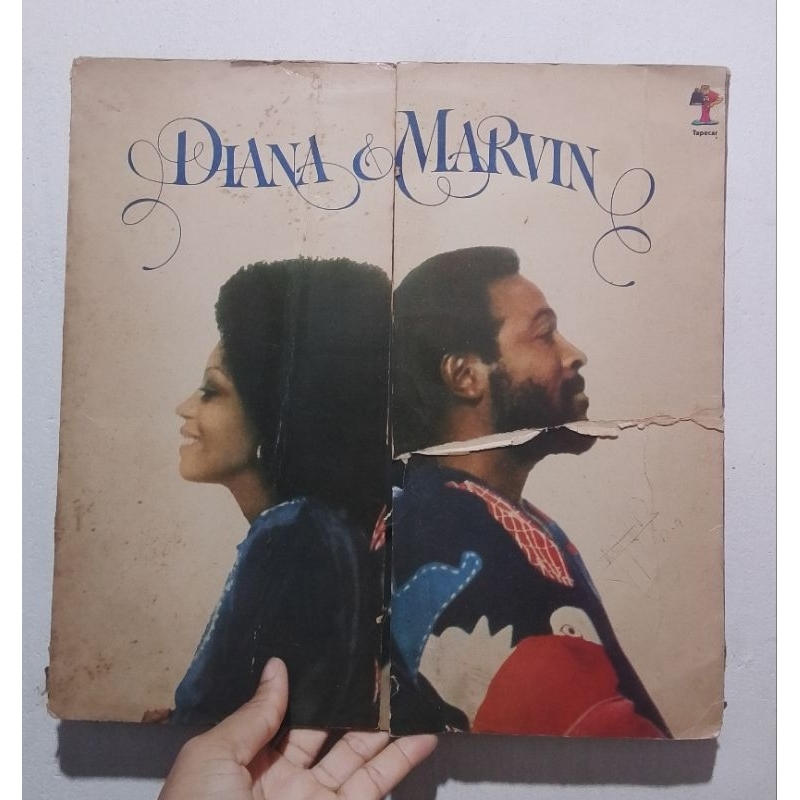 LP Vinil Diana Ross & Marvin Gaye - Diana & Marvin (Soul/1973
