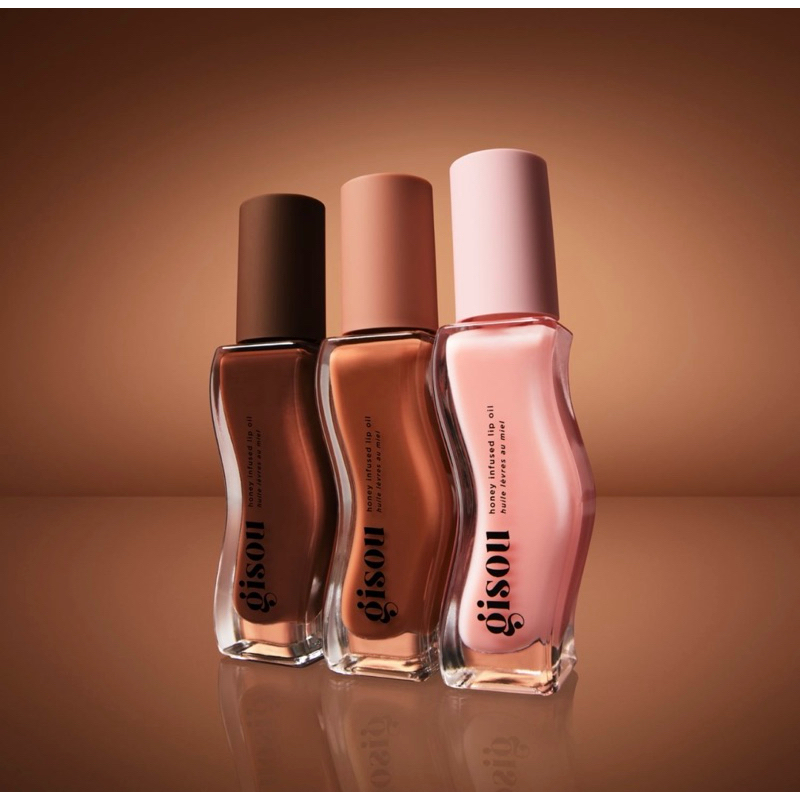 NOVAS CORES! Gisou Lip Oil Honey Infused ORIGINAL + BRINDE