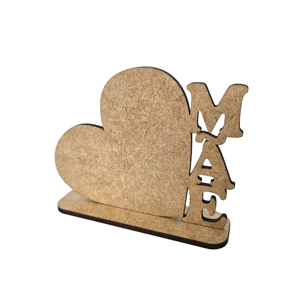 Lembrança Placa Coração Mini Porta Retrato Dia Das Mães Cru foto 4 cm escola, creche em Oferta na Shopee