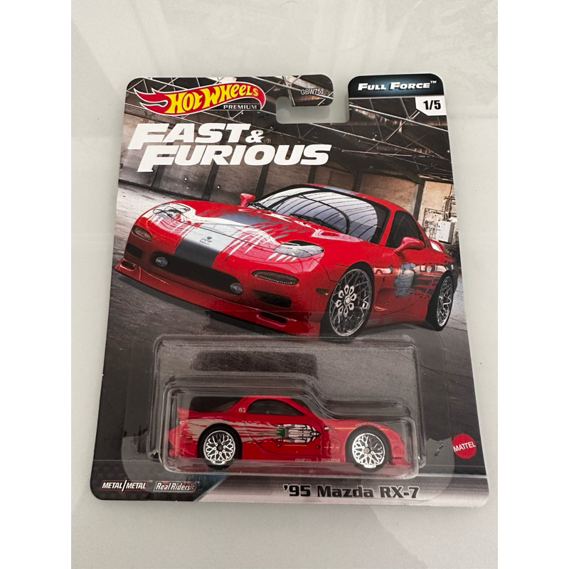 ◆未開封◆Fast＆Furious 1:64 1995 Mazda RX-7 Hot Wheels Premium Fast and Furious 95 Mazda RX-7 1/64 | Shopee Brasil