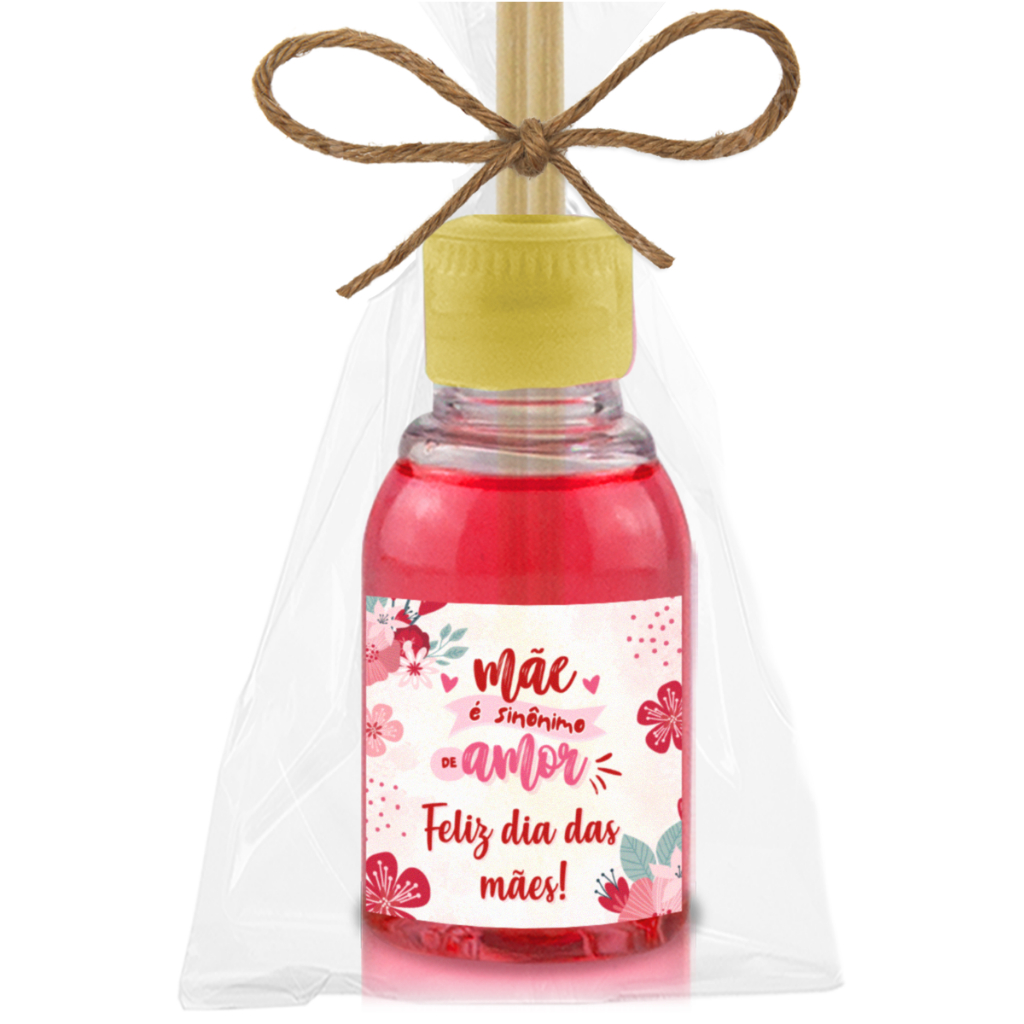 Kit 10 | 20 | 30 Lembrancinha Aromatizador Difusor Dia das Mães 30ml | Empresa | Escola | Igreja | Mimo Cliente em Oferta na Shopee