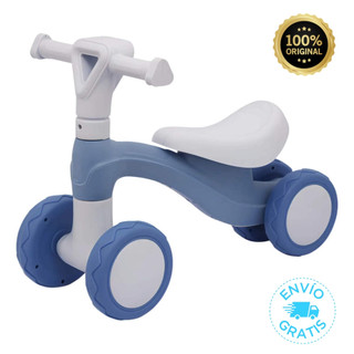 Bicicleta De Equilíbrio Infantil Sem Pedal 40kg 4 Rodas Criança Bebê Andador