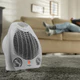 Aquecedor Ambiente Portátil a Ar e Ventilador 2 em 1 Britânia Calor e Frio com 3 Níveis de Potência 1500W AB1100N
