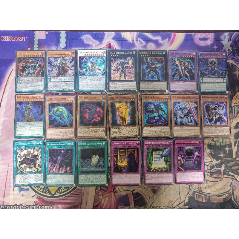 Deck Baralho Yugioh DDD 20 cartas | Shopee Brasil