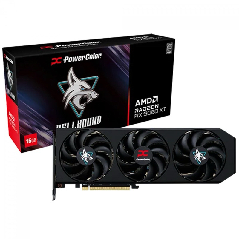 Placa de Video AsRock Radeon RX 9060 XT Challenger OC, 16GB, GDDR6