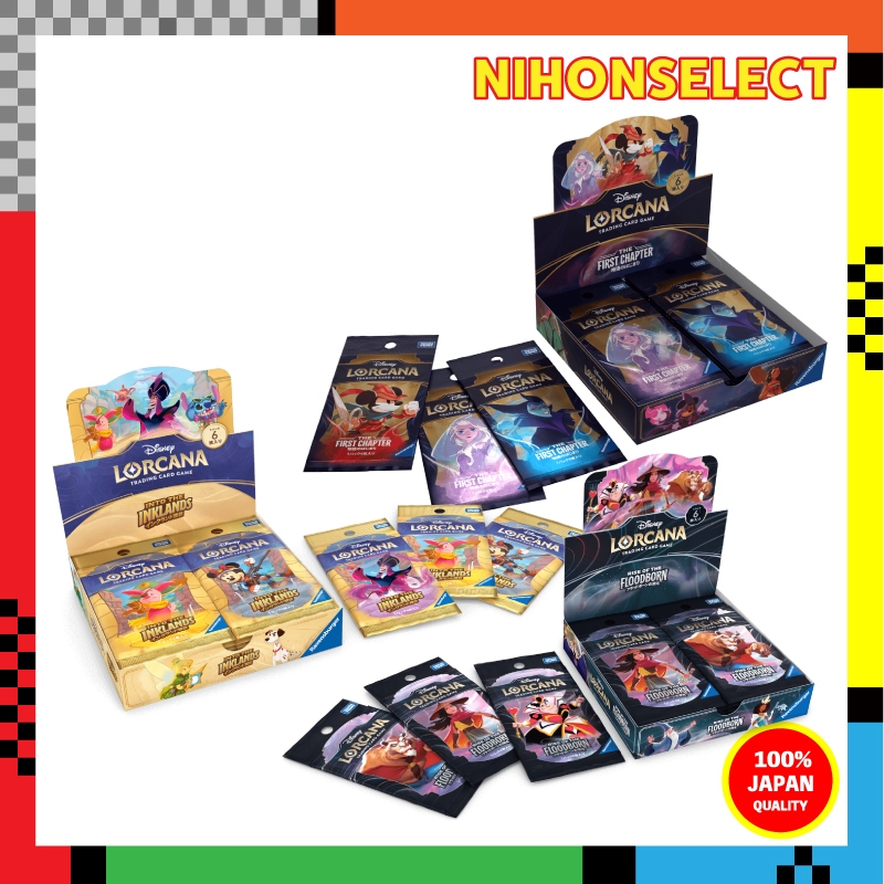 Disney Lorcana TCG Japanese Version Booster Pack THE FIRST CHAPTER