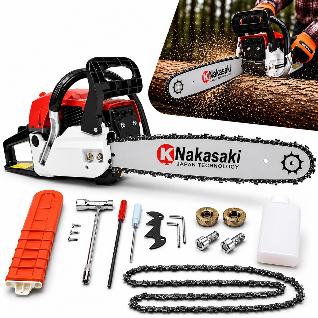 Motosserra Profissional Nakasaki 83cc Sabre 55cm 3.5HP | Shopee Brasil