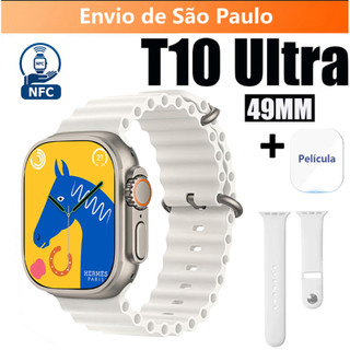 2026 Novo Mais Recente Smartwatch Relógio Inteligente Série IWO 8 T800 Ultra NFC Sem Carregamento — foto 5 — Achou Levou Brasil