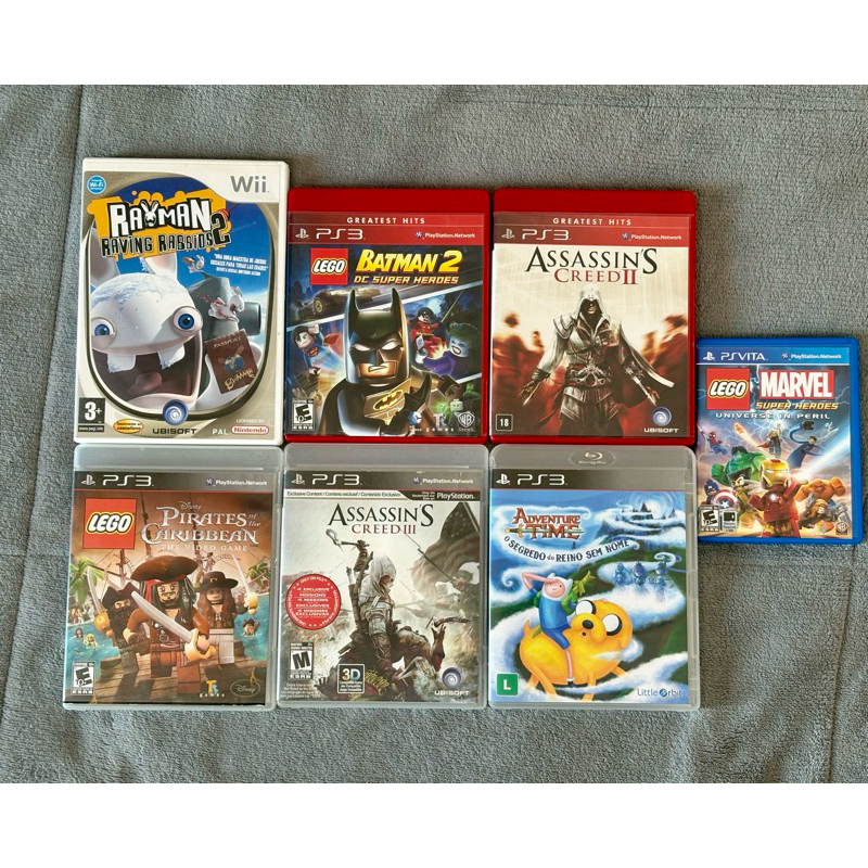 Jogos Ps3/PsVita/Wii Originais Mídia Física - a Sua Escolha