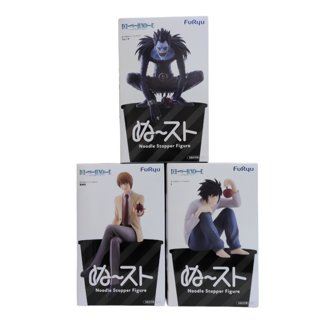 Furyu Death Note Noodle Stopper Figure Yagami Light Ryuk L Japan