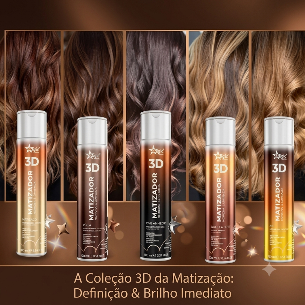 Magic Color Matizador Morena ILUMINADA - Todos os Efeitos | Shopee
