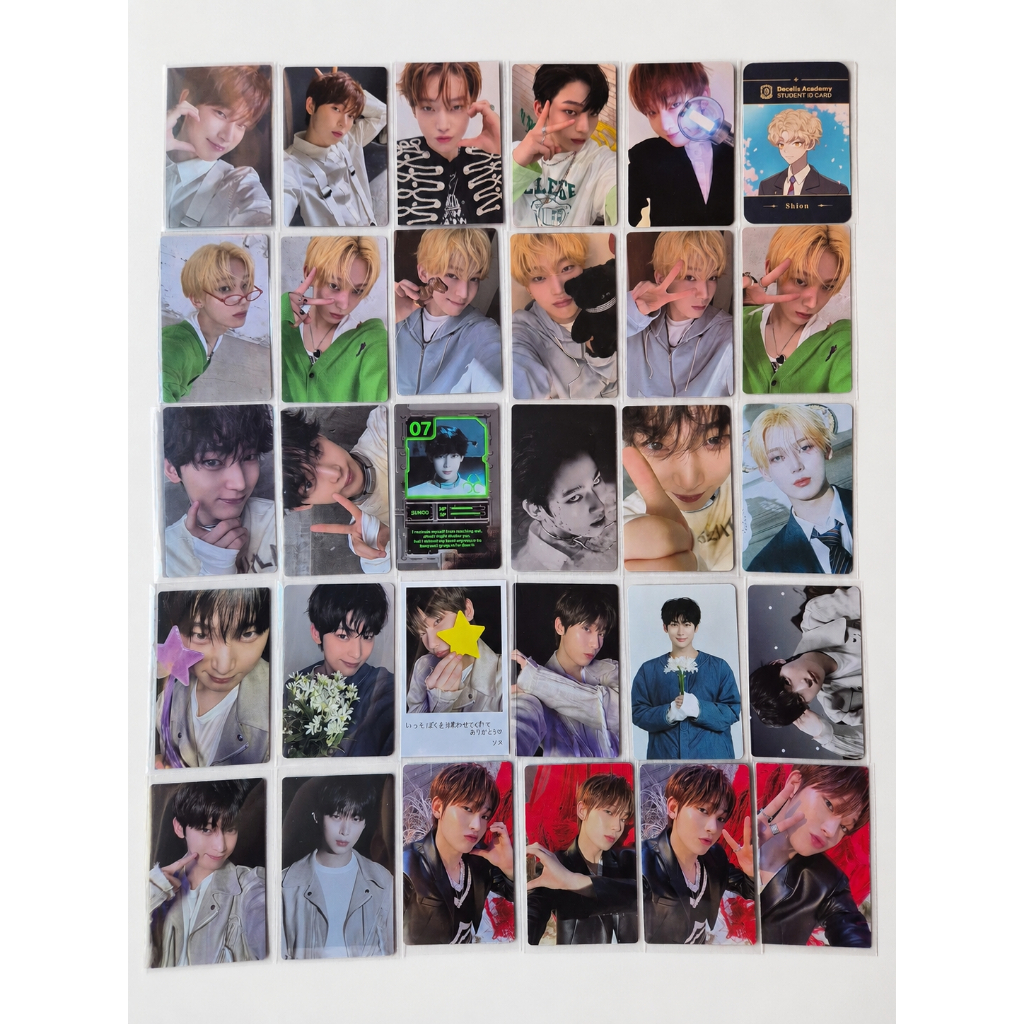 OFFICIAL] Photocard Oficial Sunoo ENHYPEN cartão fotográfico