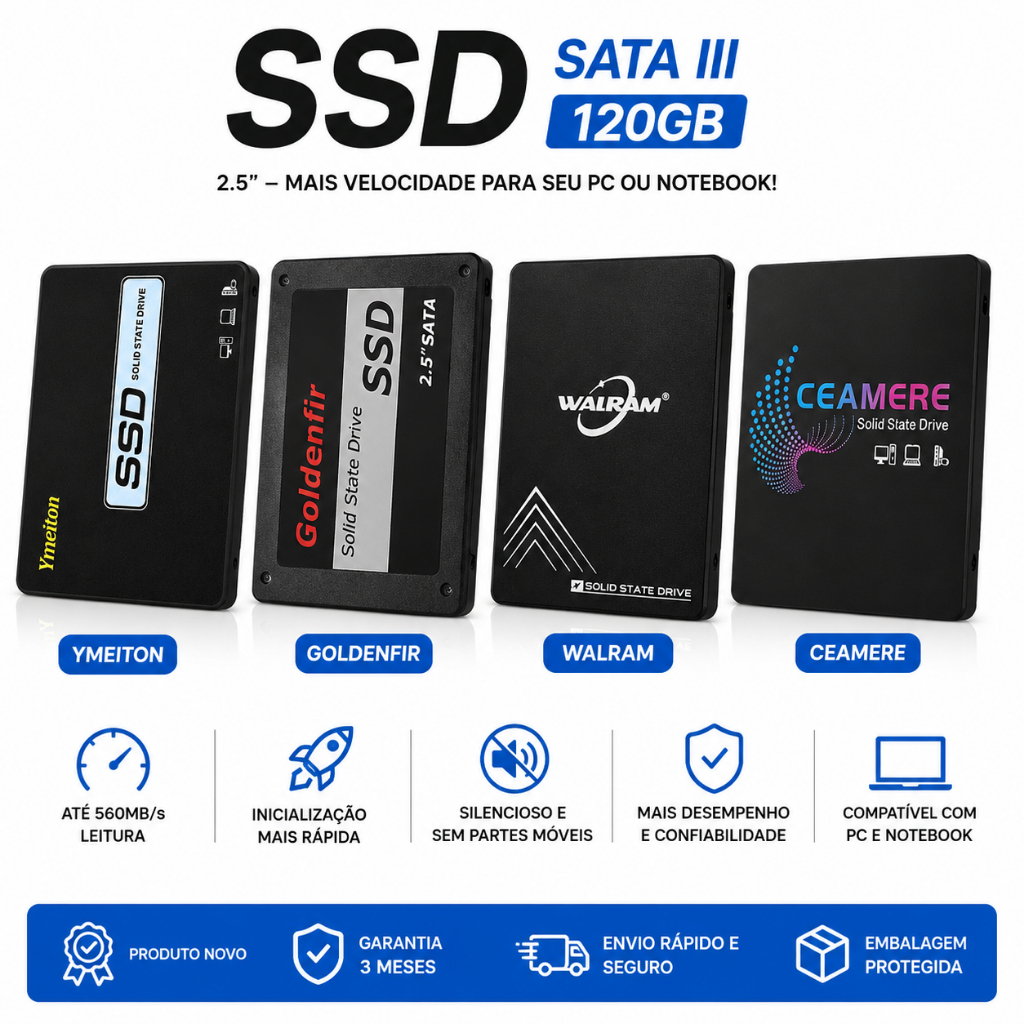 adata ssd 256gb em Promoção na Shopee Brasil 2026