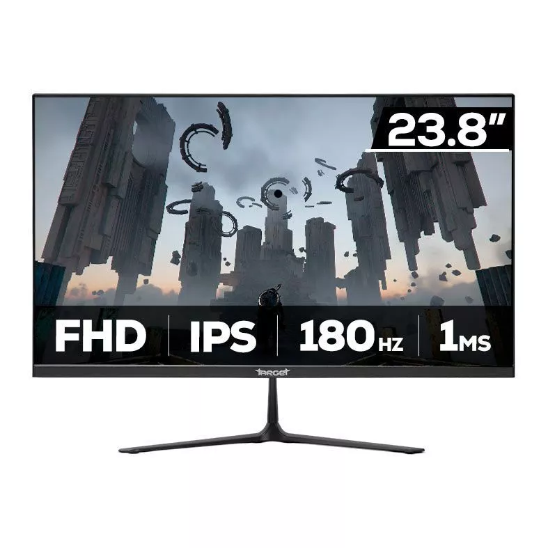 Monitor Gamer TGT Altay TS6, 23.8 Pol, IPS, FHD, 1ms, 180Hz, HDMI/VGA, TGT-ATTS6-BL02