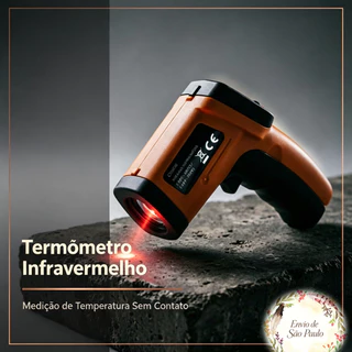 Termômetro Laser Infravermelho Digital Profissional Medição Temperatura Industrial