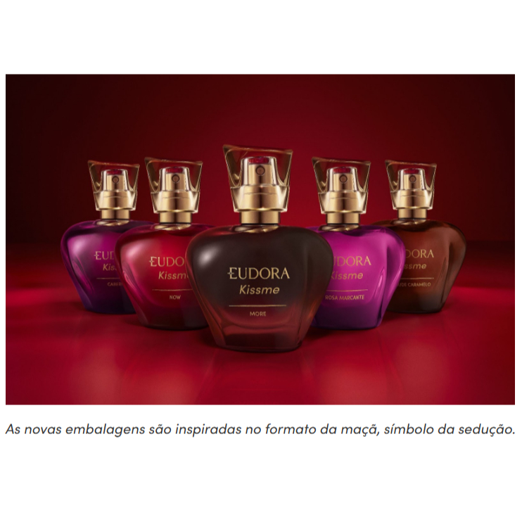 Colônia Eudora Kiss Me | Shopee Brasil