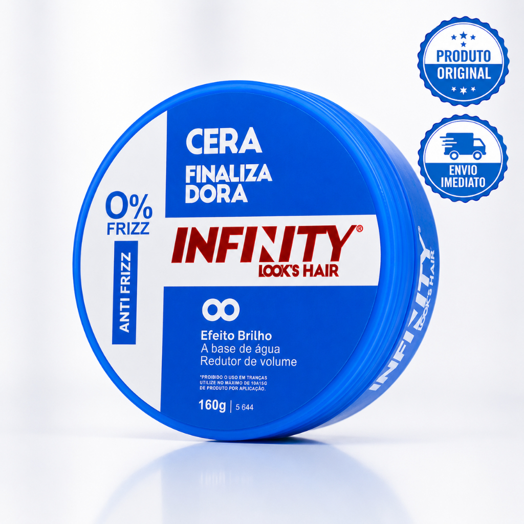 Kit 4 Cera Finalizadora Infinity 160g Original Envio Imediato