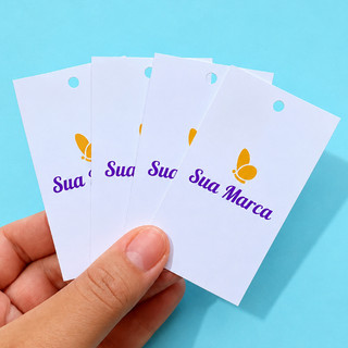 Etiqueta de Roupa Personalizada com Logo | Tag para Roupas | Loja de ...