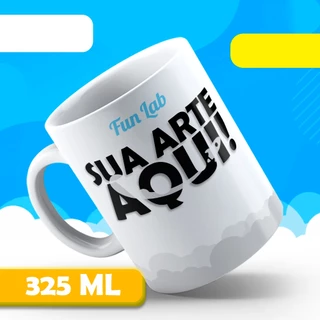 Caneca Personalizada - 325ml - Fazemos a Arte