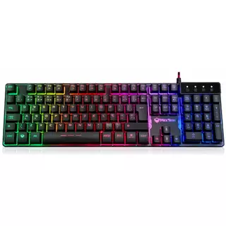 Teclado Gamer RGB K9300 USB Iluminado Rainbow Para PC Notebook Jogos