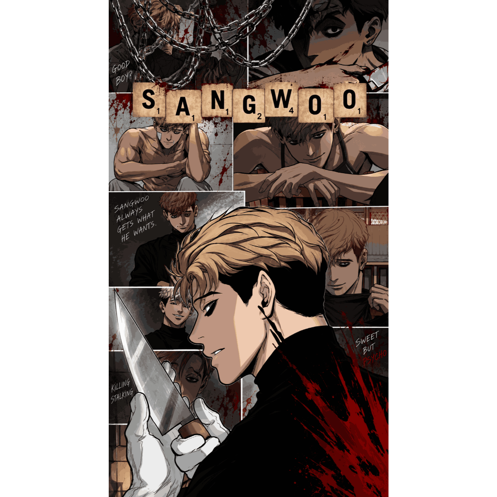 Killing Stalking ポスター サンウ×ウジン 490x790mm Poster Manhwa Killing Stalking -Diversos Modelos | Shopee Brasil