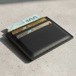 Porta Cartão Slim Couro Cédulas CNH Masculino e Feminino
