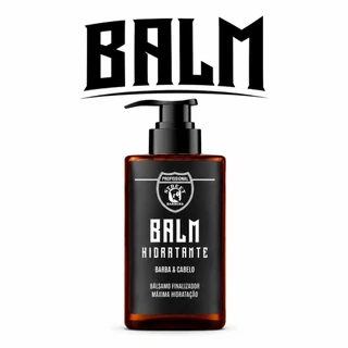 Balm Para Barba e Cabelo Hidratante Modelador Profissional Anti Frizz Maciez Brilho Finalizador