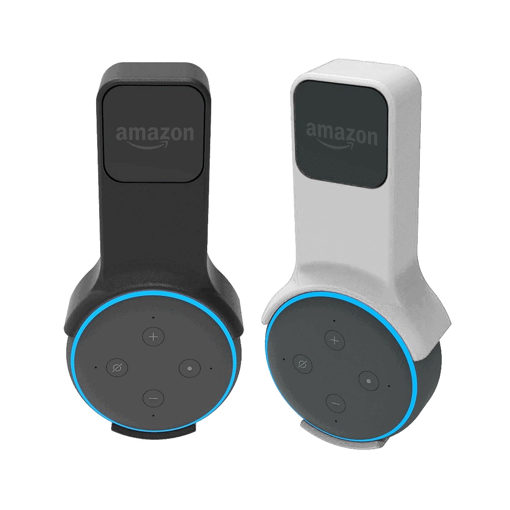 Suporte De Tomada Para Alexa Echo Dot 3 Impressão 3D