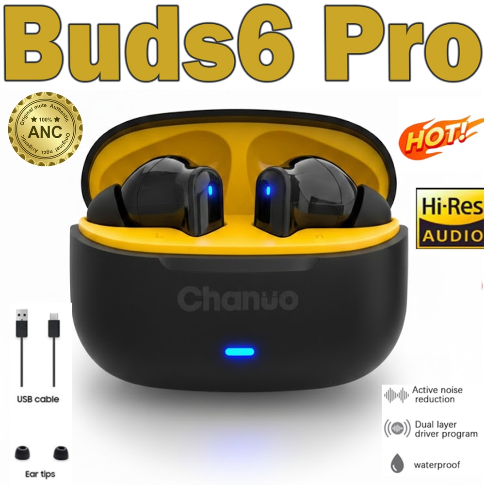 Fone de ouvido Sem Fio Bluetooth TWS PRO 6 Colorido em Promoção na