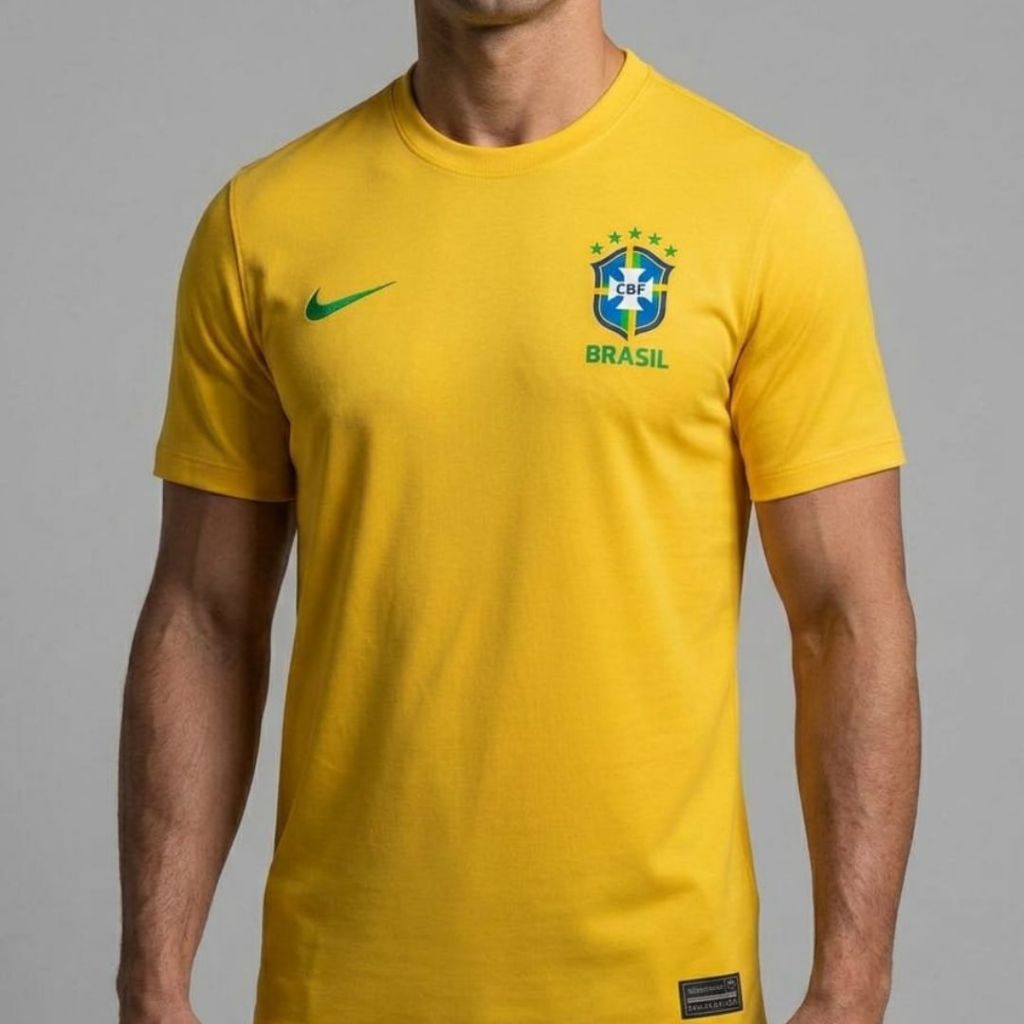 Camisa do Brasil Masculina Seleção Brasileira.XHL_STORE em Oferta na Shopee